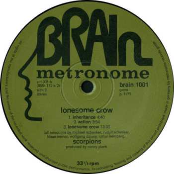 CD Scorpions: Lonesome Crow