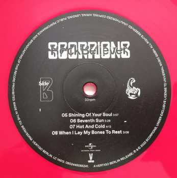 2LP Scorpions: Rock Believer LTD