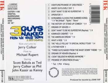 CD Scott Bakula: 3 Guys Naked From The Waist Down - A New Musical -- Original Cast Recording