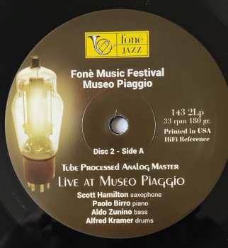 2LP Scott Hamilton: Live at Museo Piaggio LTD