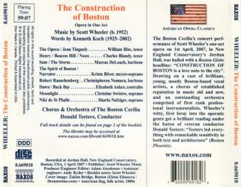 CD Scott Wheeler: The Construction Of Boston