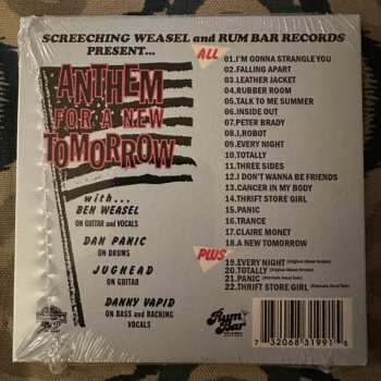 CD Screeching Weasel: Anthem For A New Tomorrow