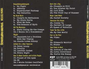 CD Screeching Weasel: Weasel Mania