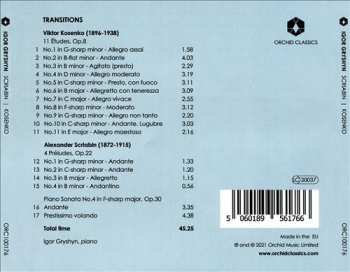 CD Alexander Scriabine: Transitions  