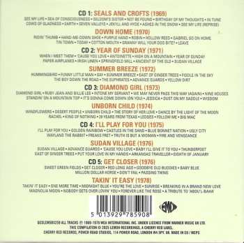 5CD/Box Set Seals & Crofts: Gold & Rainbows: The Warner Bros. Years 1969-1978