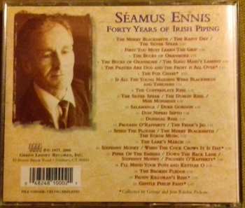 CD Seamus Ennis: Forty Years Of Irish Piping