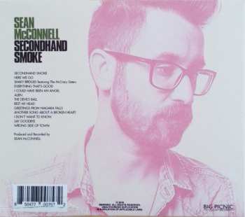 CD Sean McConnell: Secondhand Smoke