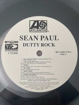 2LP Sean Paul: Dutty Rock (20th Anniversary Edition) CLR | DLX | LTD
