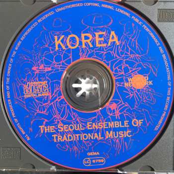CD The Seoul Ensemble Of Traditional Music: Korea