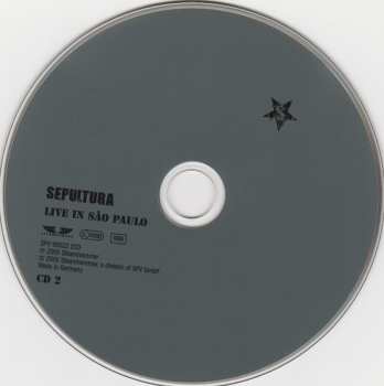 2CD Sepultura: Live In São Paulo
