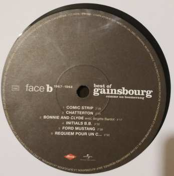 2LP Serge Gainsbourg: Best Of - Gainsbourg - Comme Un Boomerang