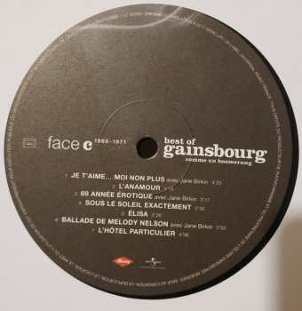 2LP Serge Gainsbourg: Best Of - Gainsbourg - Comme Un Boomerang
