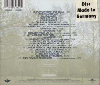 CD Serge Gainsbourg: Initials SG