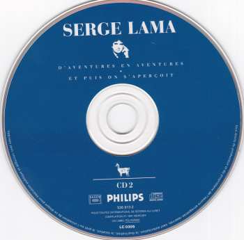 CD Serge Lama: D'Aventures En Aventures • Et Puis On S'Aperçoit