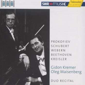CD Sergei Prokofiev: Duo Recital
