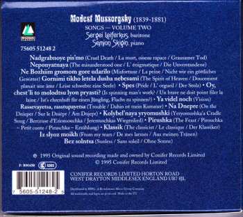 CD Sergei Leiferkus: Mussorgsky: Songs Volume 2 