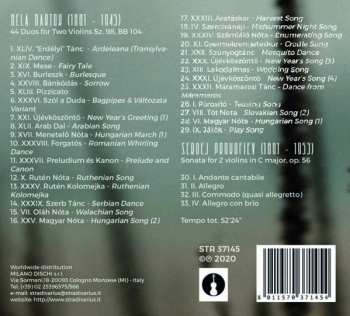 CD Sergei Prokofiev: 2 Violins
