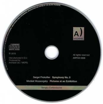 CD Sergei Prokofiev: Symphony No. 5 / Pictures At An Exhibition