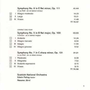 4CD/Box Set Sergei Prokofiev: The Complete Symphonies