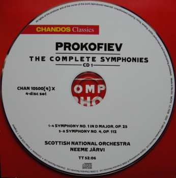 4CD/Box Set Sergei Prokofiev: The Complete Symphonies