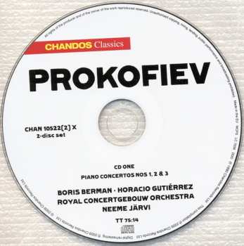 2CD Sergei Prokofiev: The Piano Concertos 