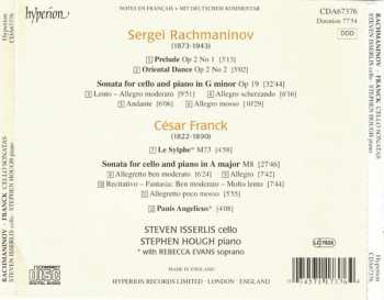 CD César Franck: Cello Sonatas
