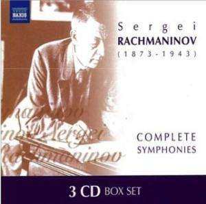 3CD Sergei Vasilyevich Rachmaninoff: Complete Symphonies