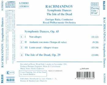 CD Sergei Vasilyevich Rachmaninoff: Symphonic Dances, Op.45 / The Isle Of The Dead  Op. 29