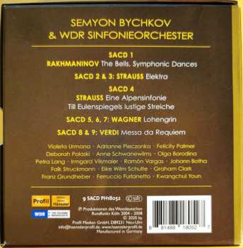 Box Set/9SACD Richard Strauss: The Bells; Symphonic Dances; Elektra; Eine Alpensinfonie; Till Eulenspiegel's Merry Pranks; Lohengrin; Messa Da Requiem