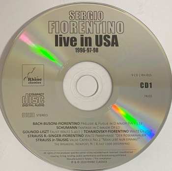 9CD/Box Set Sergio Fiorentino: Live In USA 1996-97-98