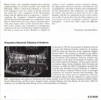 CD Marzio Conti: Symphonies Nos. 1 And 2 'Andorrana'