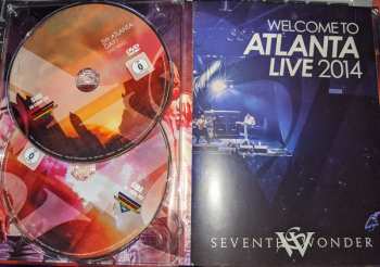2CD/2DVD Seventh Wonder: Welcome To Atlanta Live 2014 DLX