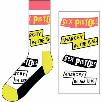 Merch Sex Pistols: Ankle Socks Anarchy In The Uk 
