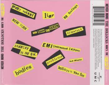 CD Sex Pistols: Never Mind The Bollocks Here's The Sex Pistols