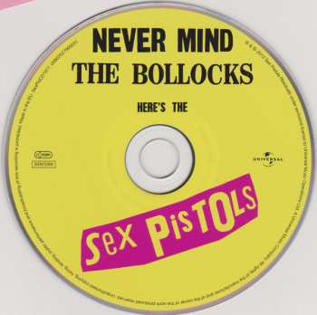 CD Sex Pistols: Never Mind The Bollocks Here's The Sex Pistols
