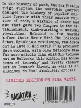 LP Sex Pistols: Spunk - The Demos 1976-1977