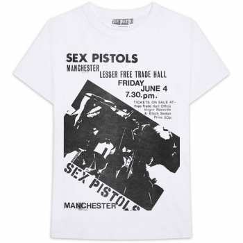 Merch Sex Pistols: T-shirt Manchester Flyer