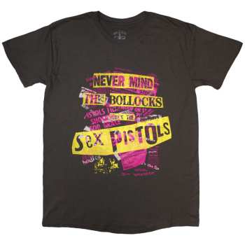 Merch Sex Pistols: T-shirt Nmtb Text Overlay