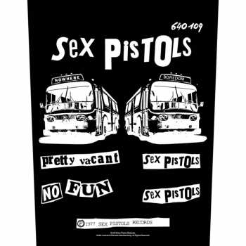 Merch Sex Pistols: Back patch Pretty Vacant