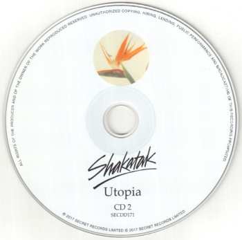 2CD Shakatak: Fiesta / Utopia