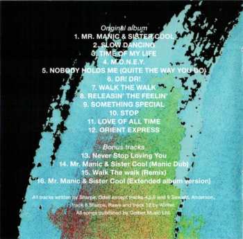 CD Shakatak: Manic & Cool