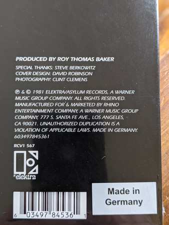 LP The Cars: Shake It Up LTD | CLR