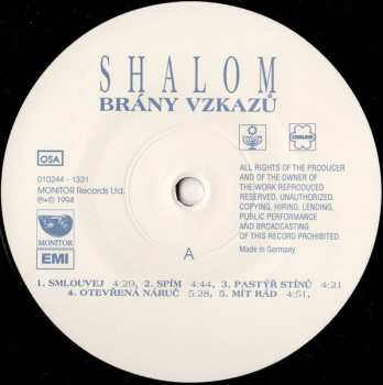 LP Shalom: Brány Vzkazů