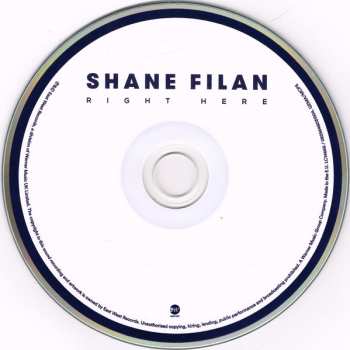 CD Shane Filan: Right Here