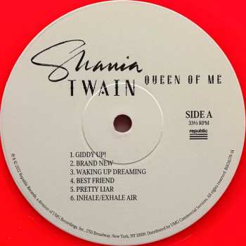 LP Shania Twain: Queen Of Me CLR | LTD