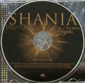 CD Shania Twain: Still The One - Live From Vegas