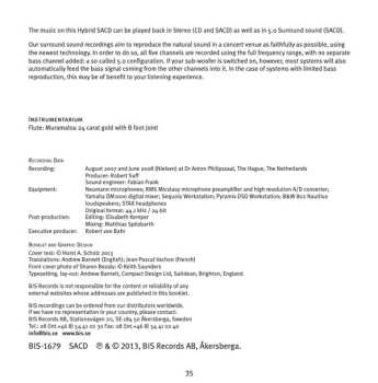 SACD Neeme Järvi: Great Works For Flute And Orchestra