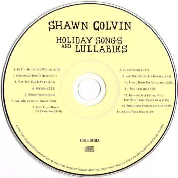 CD Shawn Colvin: Holiday Songs And Lullabies