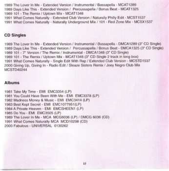 CD Sheena Easton: The Lover In Me