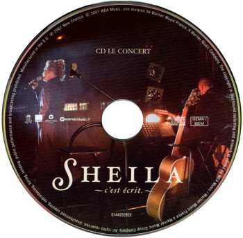 CD/DVD Sheila: C'est Écrit